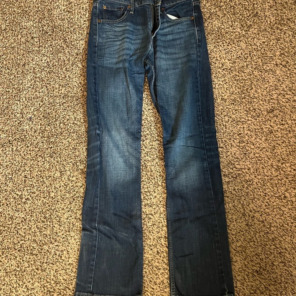 Levi's Dark Blue Denim Jeans